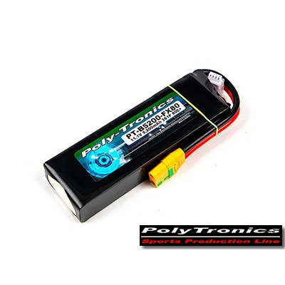 PT-B5200-FX80 (11.1V, 3S1P, 80C+/JST-XT/XT90-S) ��Ƭ������ ���͸� - XT90 ��Ƽ����ũ