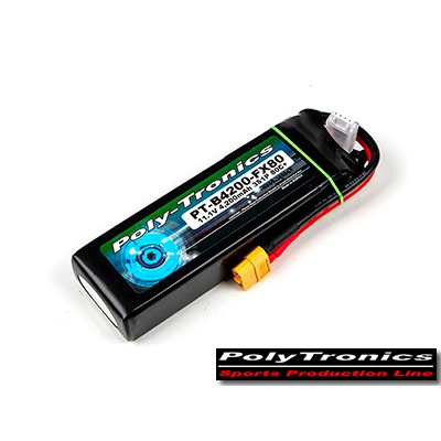 PT-B4200-FX80 (11.1V, 3S1P, 80C+/JST-XT/XT90-S) ��Ƭ������ ���͸� - XT90 ��Ƽ����ũ