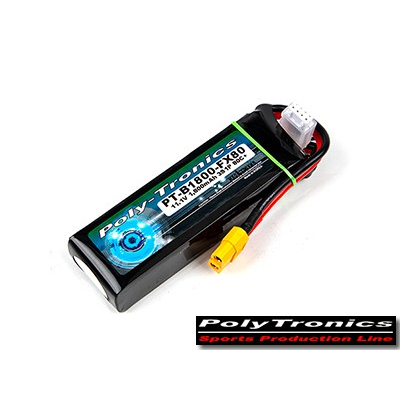PT-B1800-FX80 (11.1V, 3S1P, 80C+/JST-XT) ��Ƭ������ ���͸� - XT60