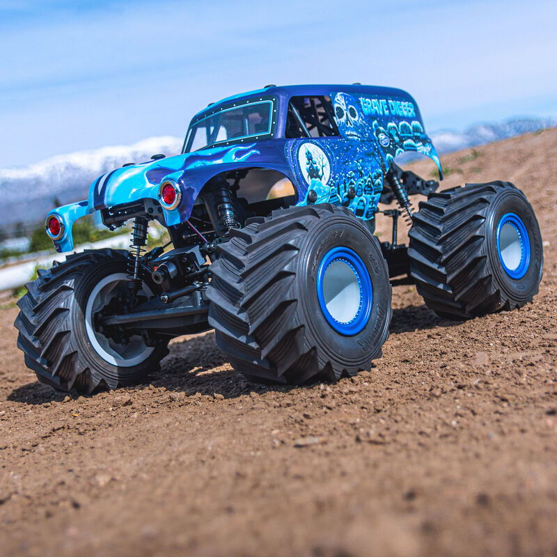 �˾���ũ LOS04027 [TEAM LOSI] (��ȭ�� �����纰�� �ֽŹ���)TLR Tuned LMT 4WD Solid Axle Monster Truck Kit 25